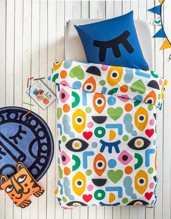 Blancheporte Linge De Lit Multico 1 Personne En Coton, Collection Enfant LEM 1