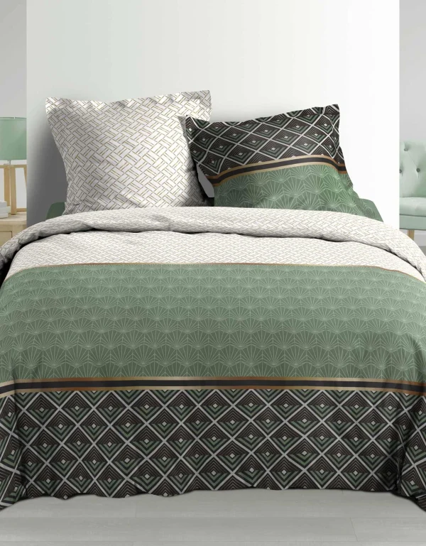Blancheporte Parure De Lit Art Déco – Percale De Coton 1