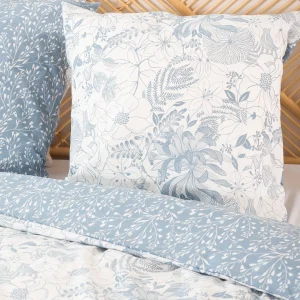 Blancheporte Parure De Lit Toile Imprimé Végétal Bicolore – Microfibre Topcool® 10