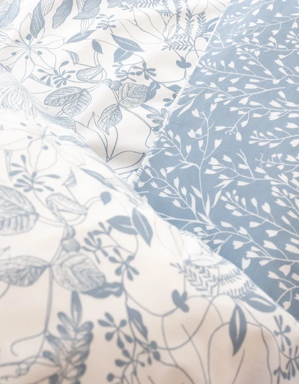 Blancheporte Parure De Lit Toile Imprimé Végétal Bicolore – Microfibre Topcool® 5