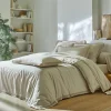 Colombine Linge De Lit Uni Dentelle Coton 19