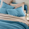 Colombine Linge De Lit Uni Lin Lavé 37