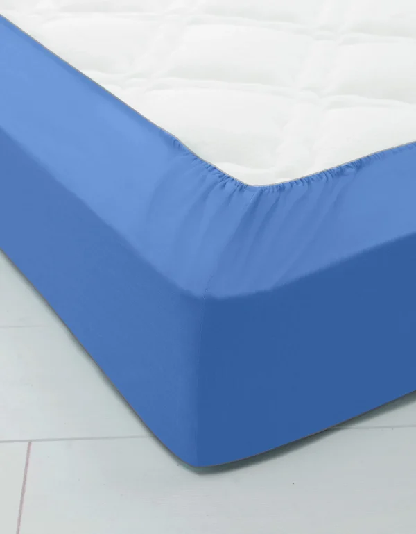 Blancheporte Drap-housse Uni Coton Bonnet 32 Cm 1