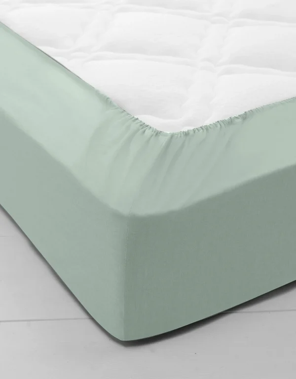 Blancheporte Drap-housse Uni Coton Bonnet 32 Cm 1