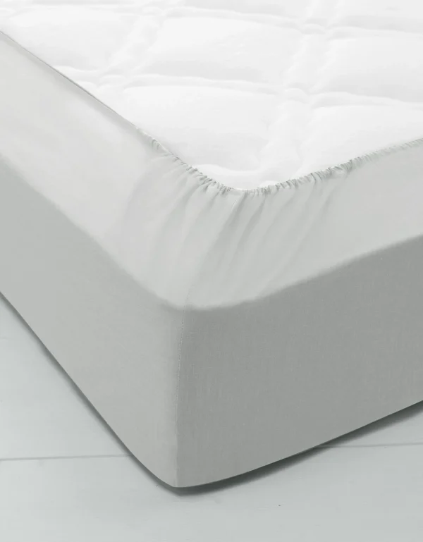 Blancheporte Drap-housse Uni Coton Bonnet 32 Cm 1