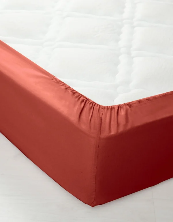 Blancheporte Drap-housse Uni Percale Bonnets 40 Cm 1
