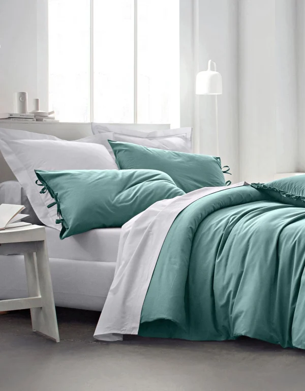Blancheporte Drap-housse Uni Percale Bonnets 40 Cm 3