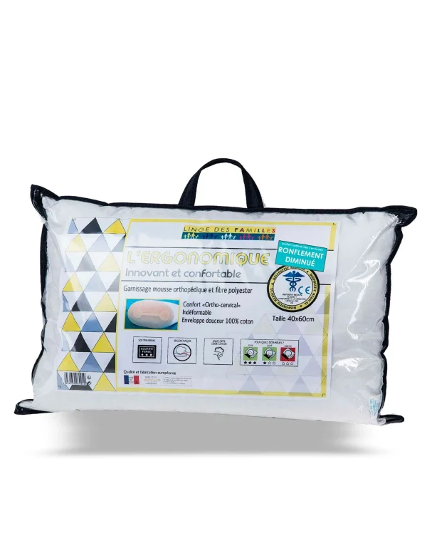 Blancheporte Oreiller Ergonomique – Confort Ferme 5