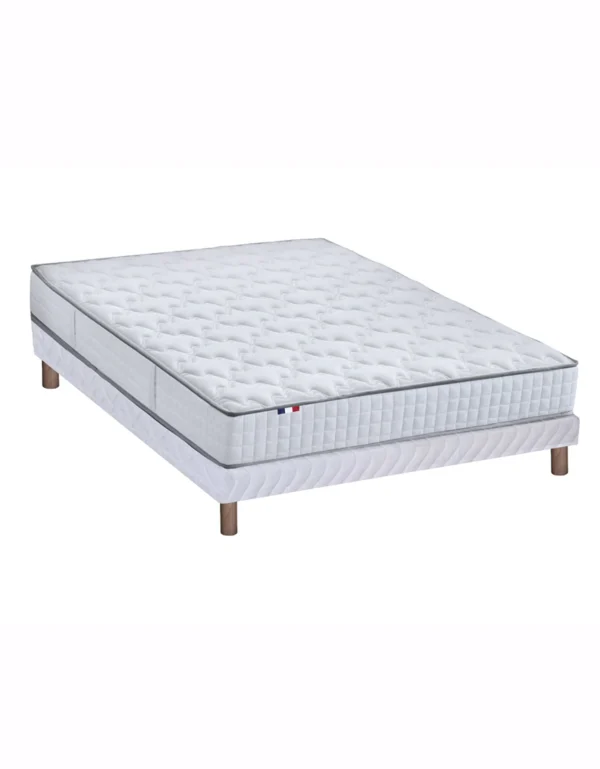 Blancheporte Ensemble Matelas Ressorts Ensachés + Sommier Confort Très Ferme 3